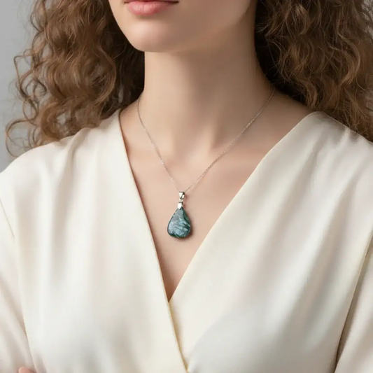 Pendentif en Séraphinite (PE1908 - 1)