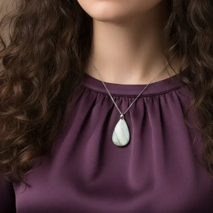 Pendentif en Serpentine (PE1414)