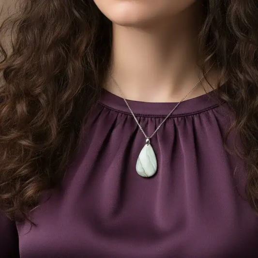 Pendentif en Serpentine (PE1414)