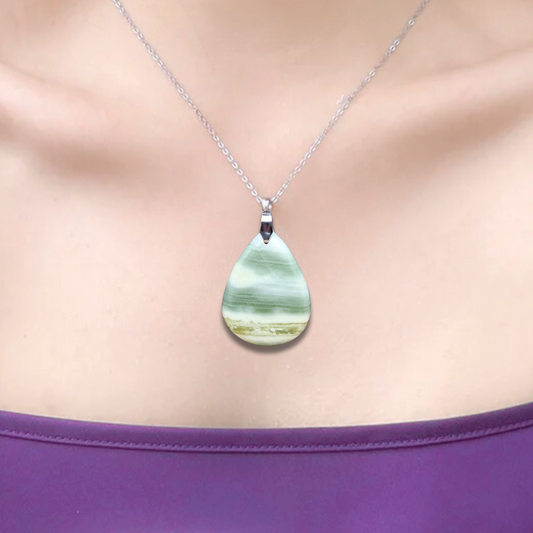 Pendentif en Serpentine (PE1247)