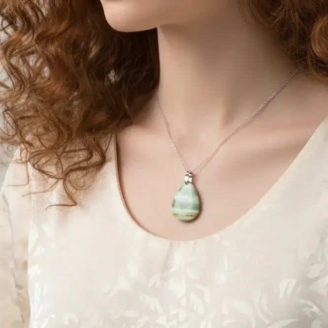 Pendentif en Serpentine (PE1247)