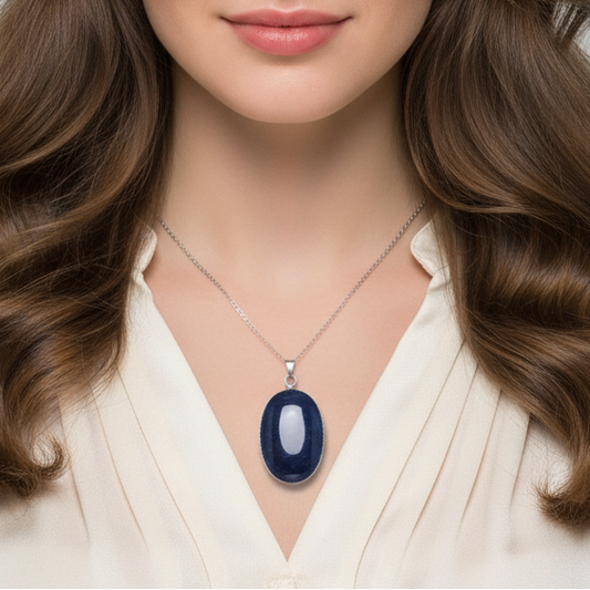 Pendentif en Obsidienne Manta Huichol (PE1877)