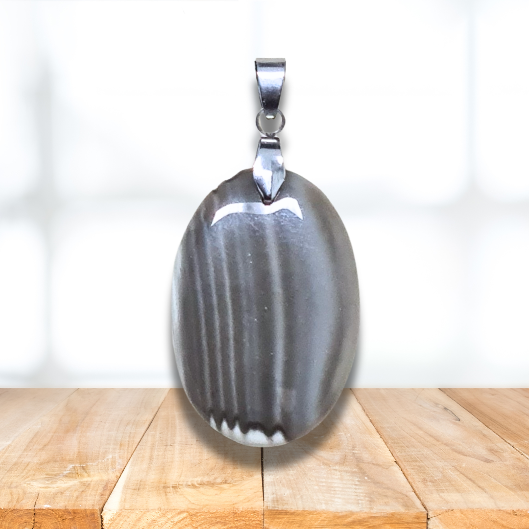 Pendentif en Silex (Flint Stone) (PE2037) - ENAE Minéraux