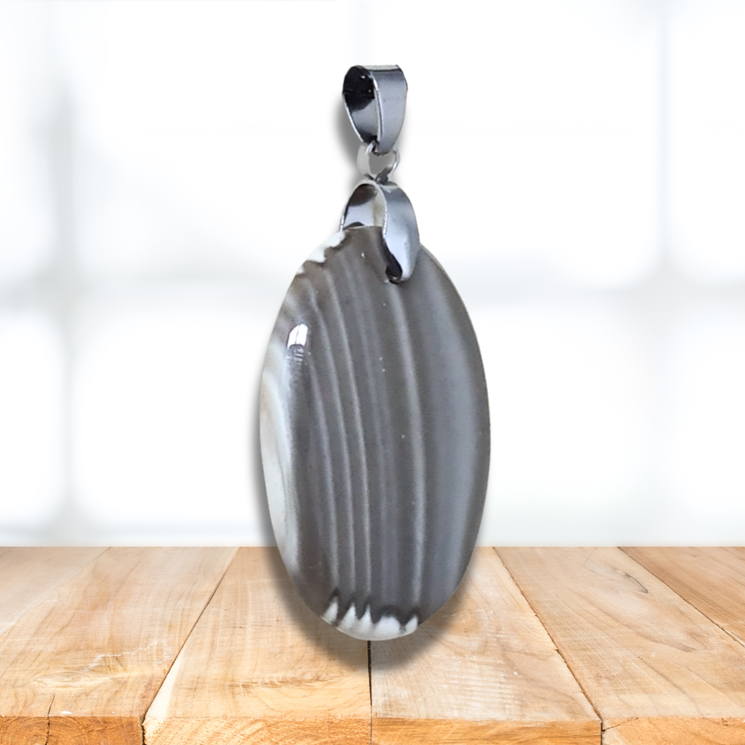Pendentif en Silex (Flint Stone) (PE2037) - ENAE Minéraux
