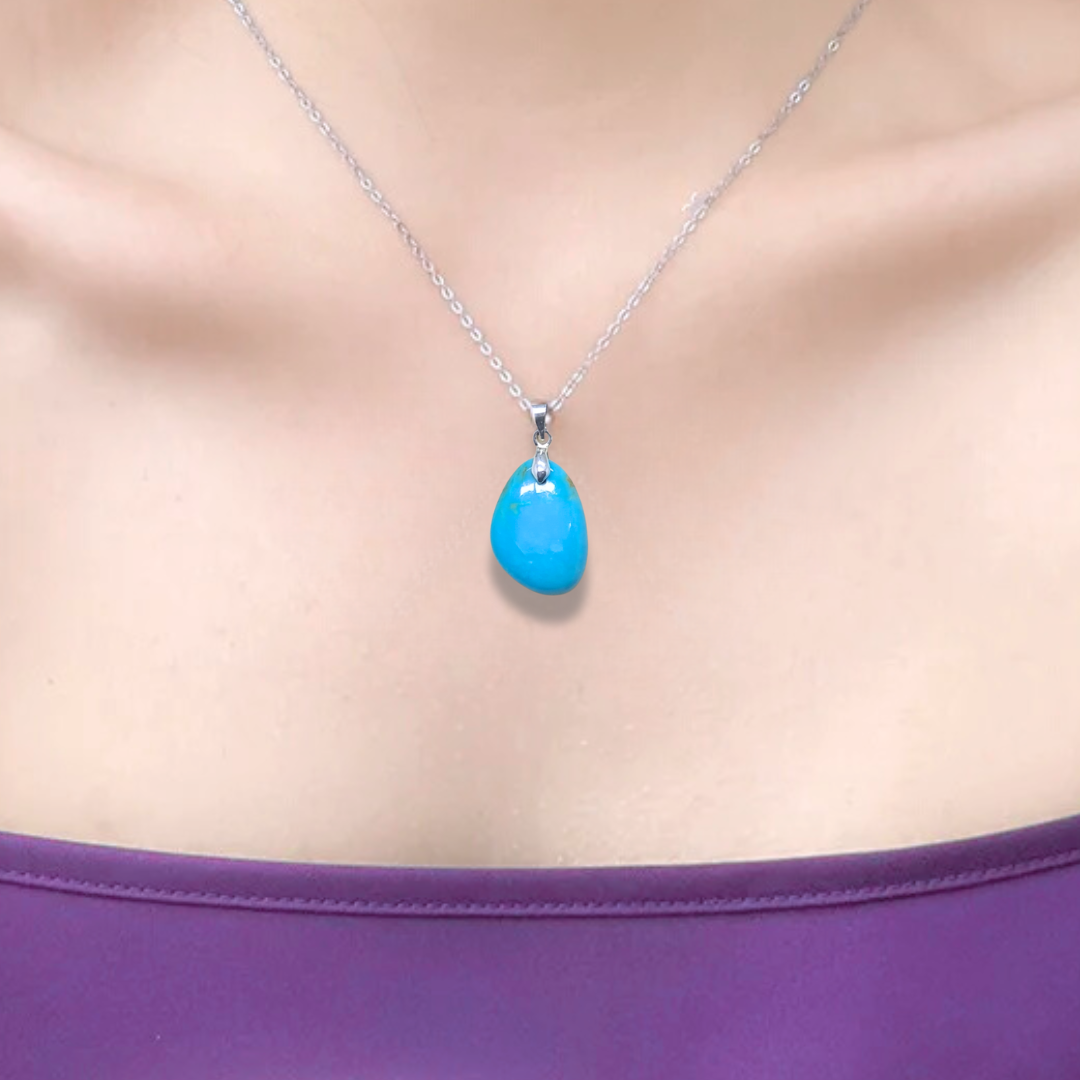 Pendentif en Turquoise (PE1114-7) - ENAE Minéraux