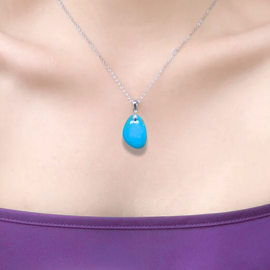 Pendentif en Turquoise (PE1114-7)