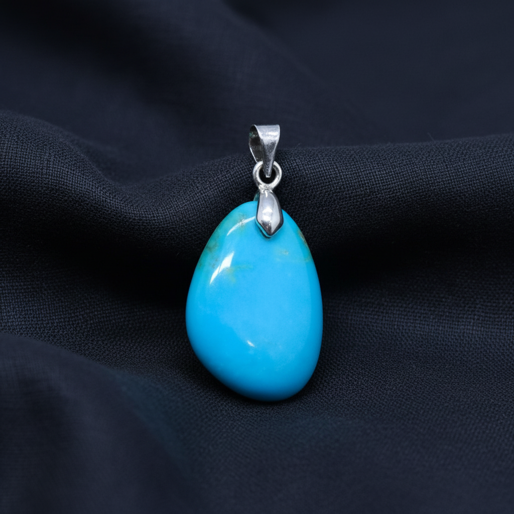 Pendentif en Turquoise (PE1114-7)