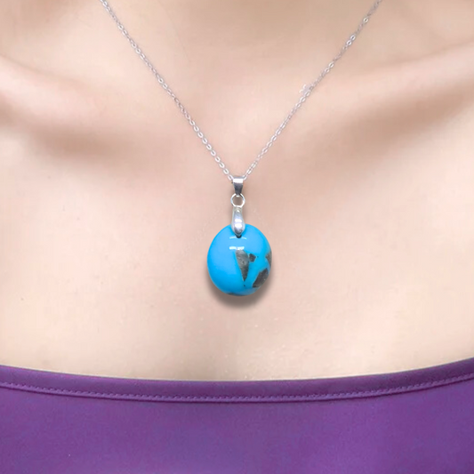 Pendentif en Turquoise (PE1816)