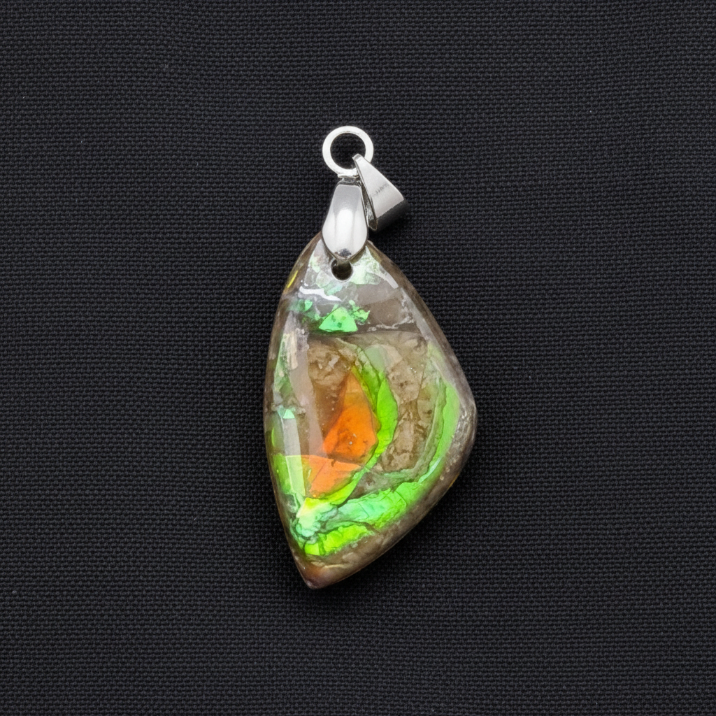 Pendentif en Ammolite (PE1909-1)