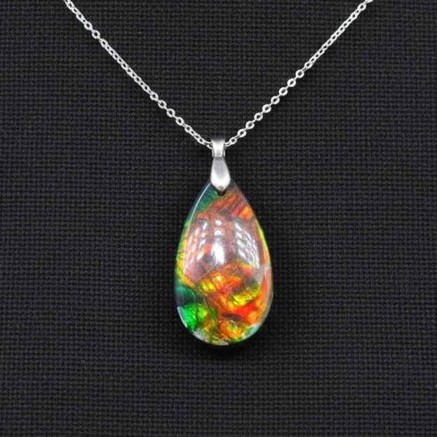 Pendentif en Ammolite (PE1814)