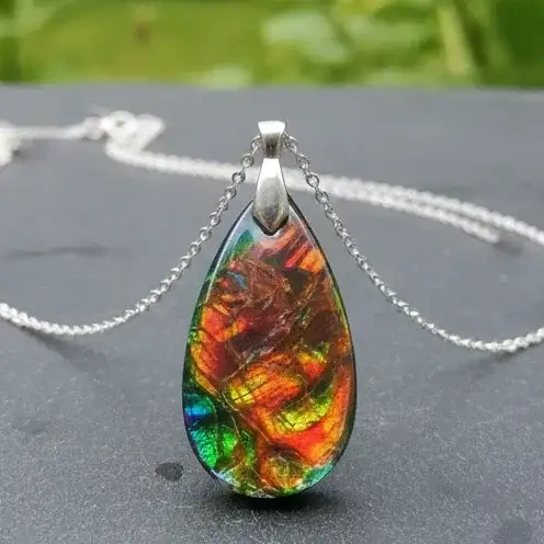 Pendentif en Ammolite (PE1814)