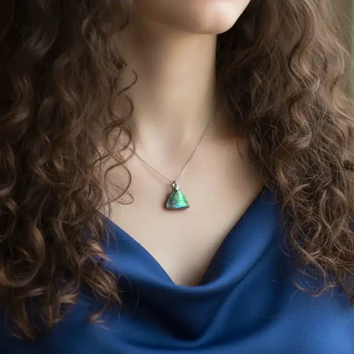 Pendentif en Ammolite (PE1909 - 4)
