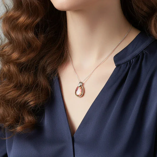 Pendentif en Ammolite (PE1909-3)