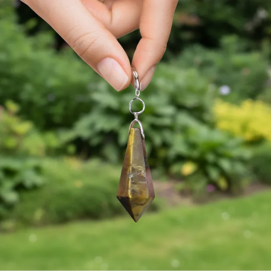 Pendule en Œil de Tigre (PEND14-2)