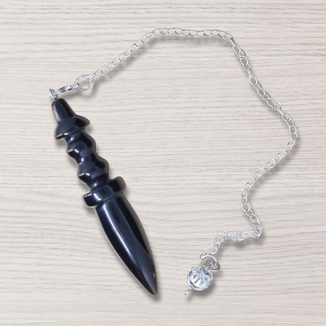Pendule Thot en Obsidienne noire (PEND15)