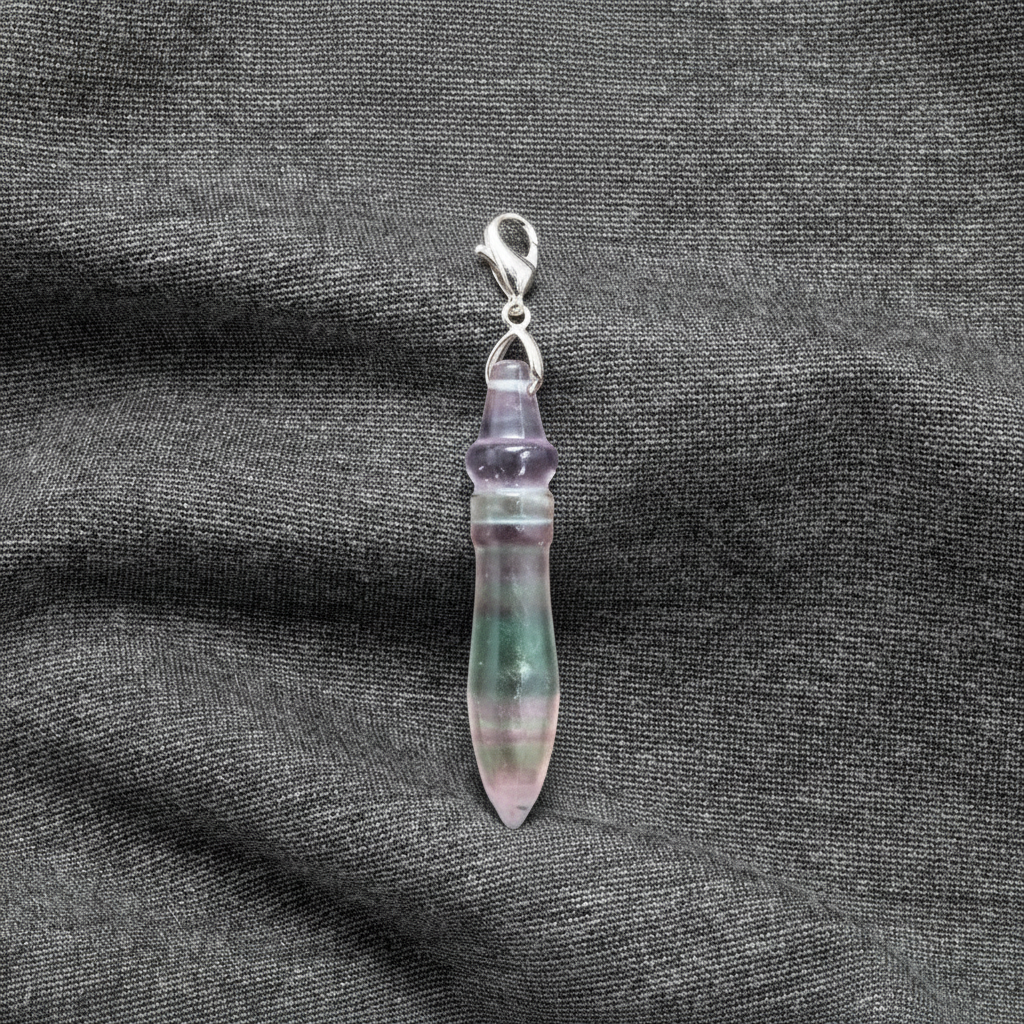 Pendule Thot en Fluorite (PEND9-6)