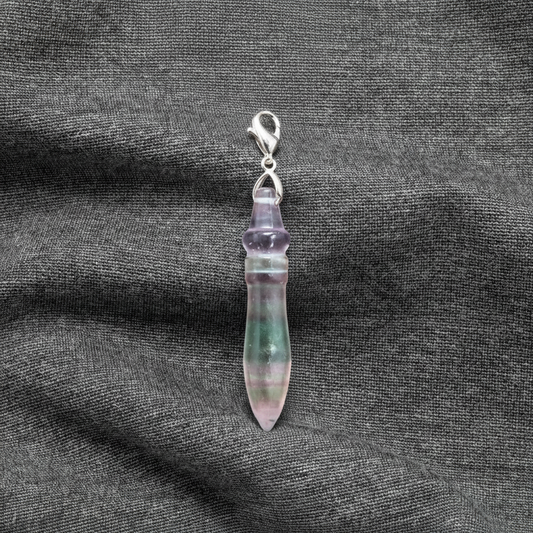 Pendule Thot en Fluorite (PEND9-6)