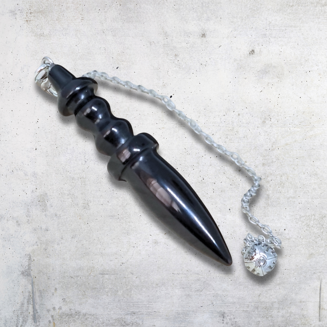 Pendule Thot en Obsidienne noire (PEND15) - ENAE Minéraux
