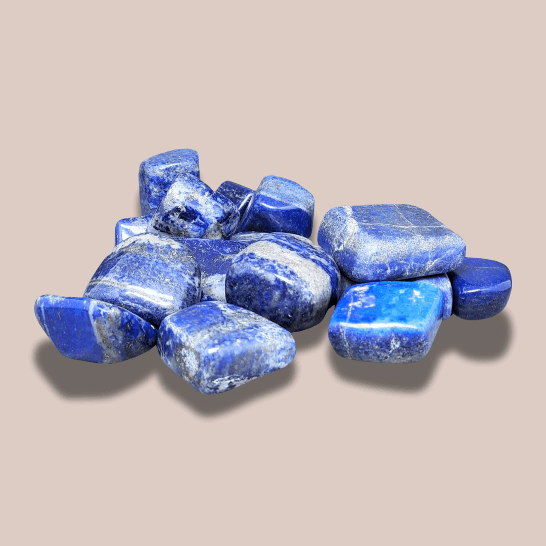 Pierres polies en Lapis-Lazuli (PRGFL695)