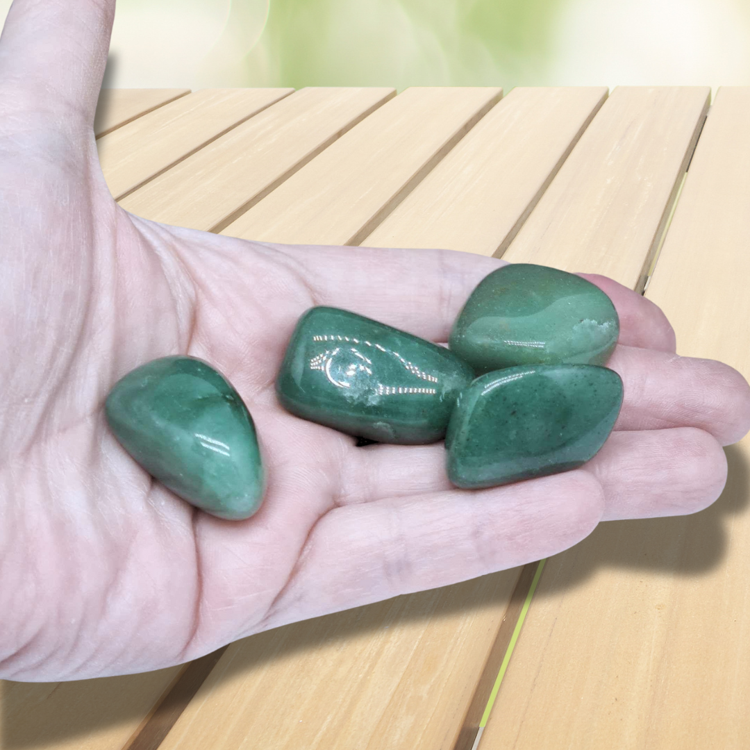 Aventurine verte - Pierre roulée (PRGFL436)