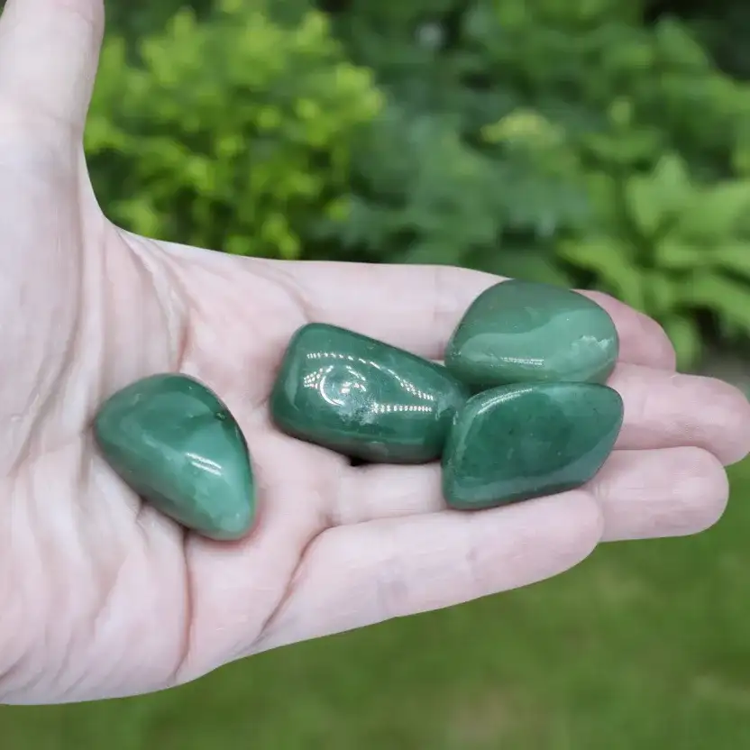 Aventurine verte - Pierre roulée (PRGFL436)