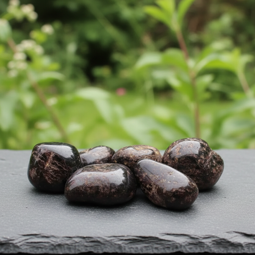 Grenat Almandin pierre roulée (PRGFL517)