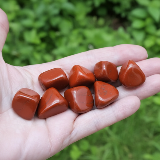 Jaspe rouge - Pierre roulée (PRGFL401)