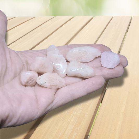 Morganite - Pierre roulée (PRGFL546)