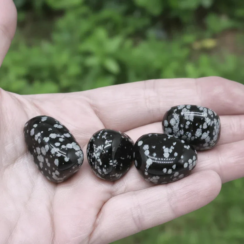 Obsidienne mouchetée - Pierre roulée (PRGFL412)