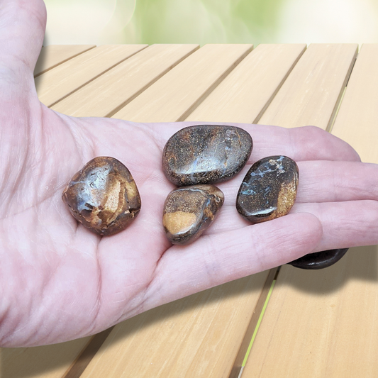 Opale Boulder - Pierre roulée (PRGFL586) - ENAE Minéraux