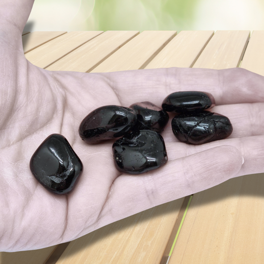 Tourmaline noire - Pierre roulée (PRGFL411)