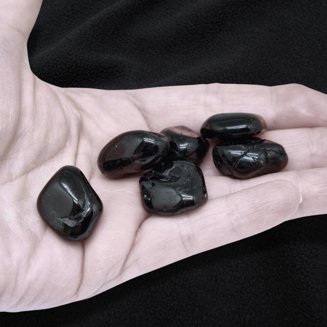 Tourmaline noire - Pierre roulée (PRGFL411)