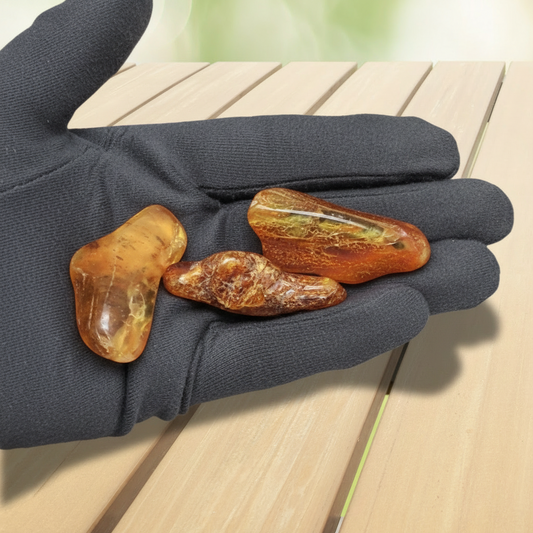 Ambre de la Baltique - Pierre roulée (PRGFL431)