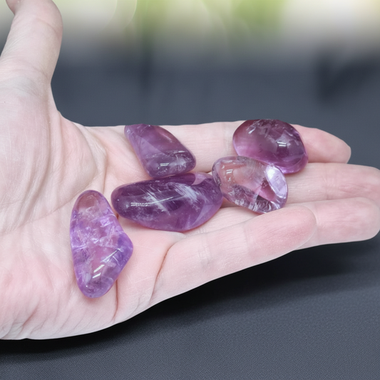 Améthyste - Pierre roulée (PRGFL434)
