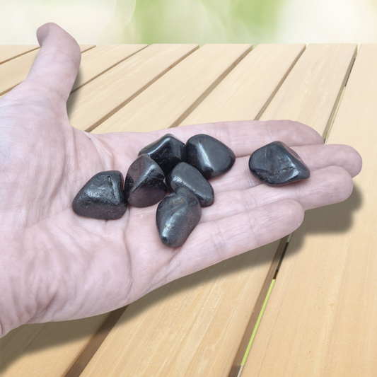 Magnétite - Pierre roulée (PRGFL458)