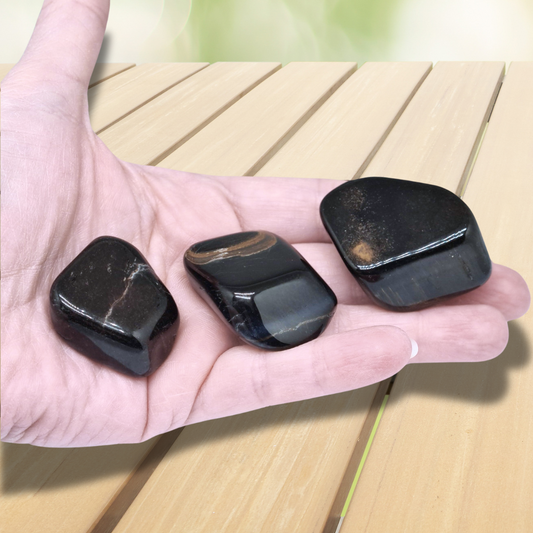 Œil de Faucon - Pierre roulée (PRGFL410)