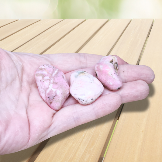 Rhodonite - Pierre roulée (PRGFL428) - ENAE Minéraux