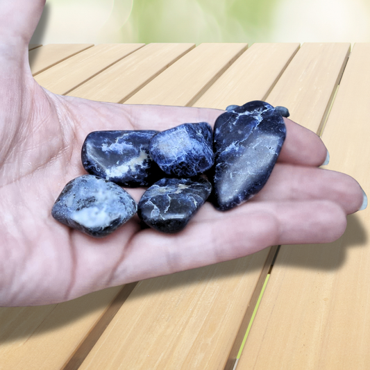 Sodalite - Pierre roulée (PRGFL448)