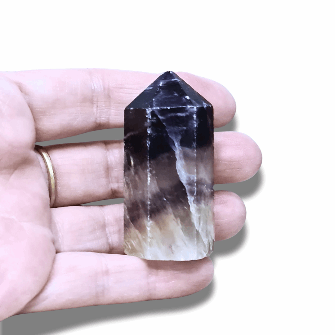 Pointe polie en Fluorite (PRGFL315-15) - ENAE Minéraux