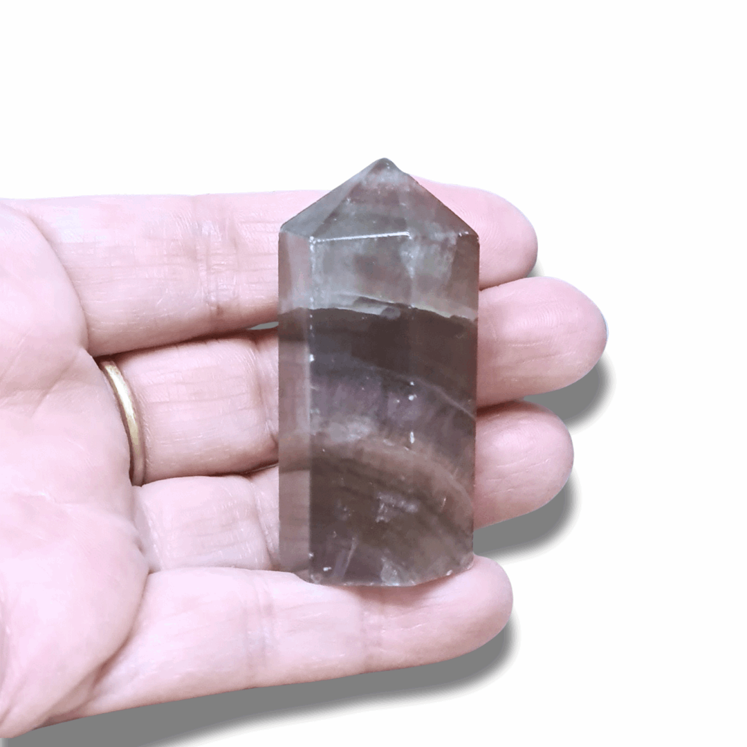Pointe polie en Fluorite (PRGFL315-5) - ENAE Minéraux