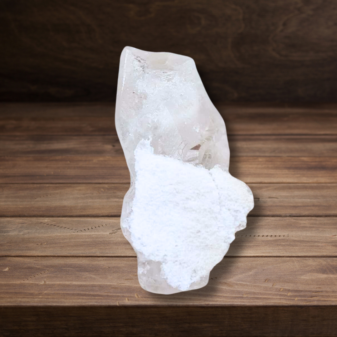 Pointe brute de Cristal de Roche 38g (MB458) - ENAE Minéraux