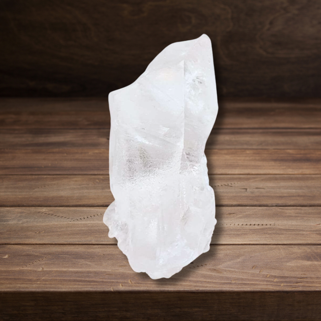 Pointe brute de Cristal de Roche 38g (MB458) - ENAE Minéraux