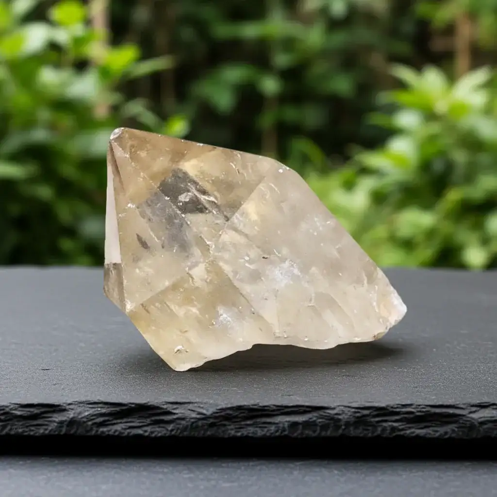 Pointe de Citrine brute naturelle 17g (MB522 - 10)