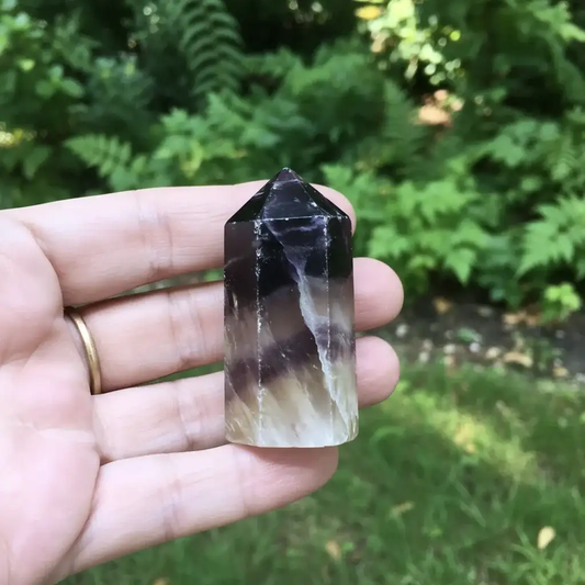 Pointe polie en Fluorite 62g (PRGFL315 - 15)