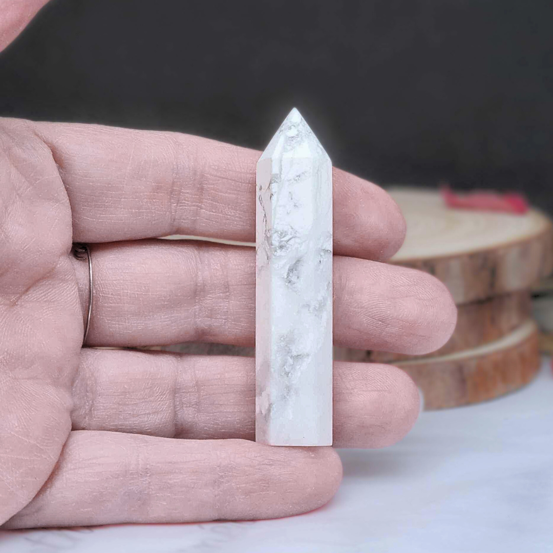 Pointe en Howlite 19g (PRGFL505-2)