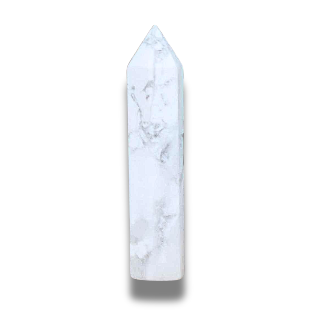 Pointe en Howlite (PRGFL505-2) - ENAE Minéraux