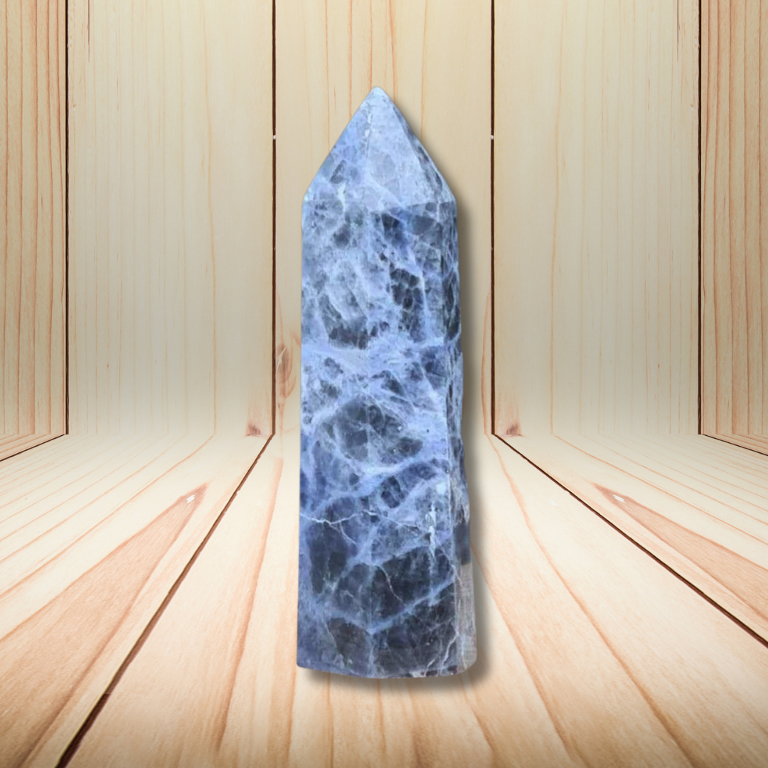 Pointe en Sodalite 20g (PRGFL507-2) - ENAE Minéraux