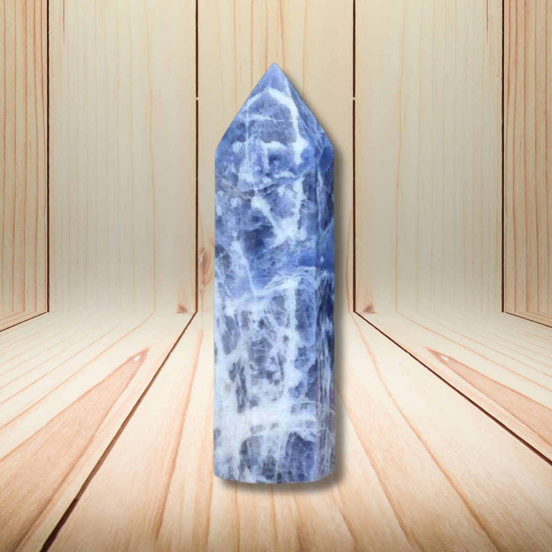 Pointe en Sodalite 19g (PRGFL507-1) - ENAE Minéraux