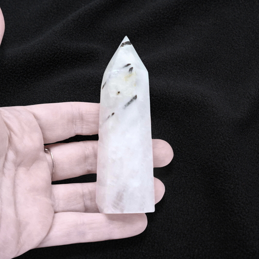 Pointe de Quartz à Tourmaline noire 94g (PRGFL643)