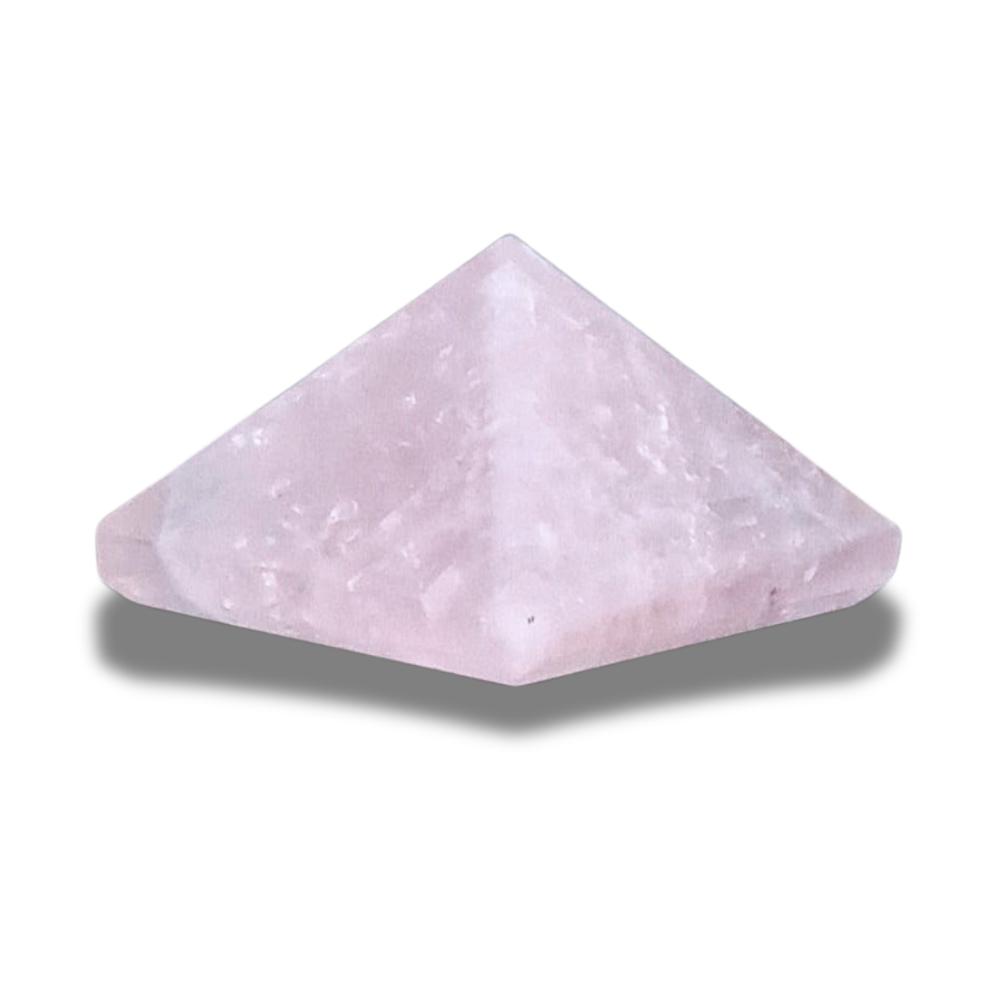 Pyramide polie en Quartz rose (PRGFL384-1) - ENAE Minéraux